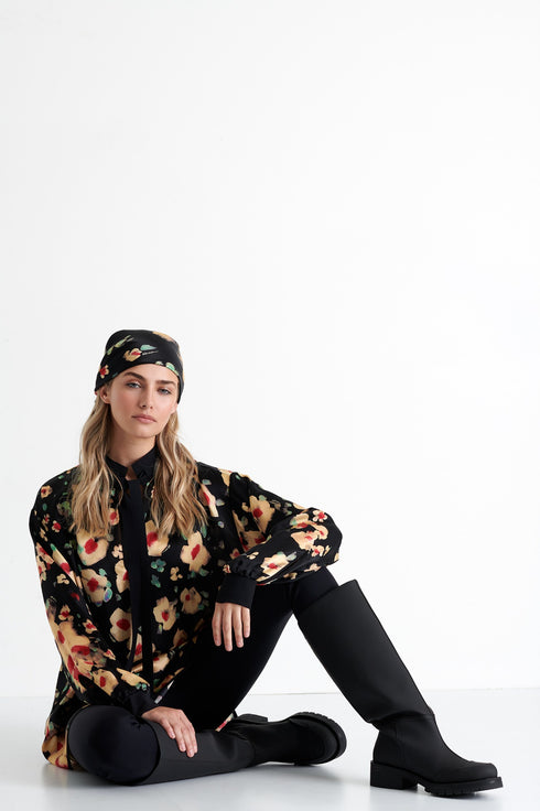 Shan Soie Puff sleeve blouse
